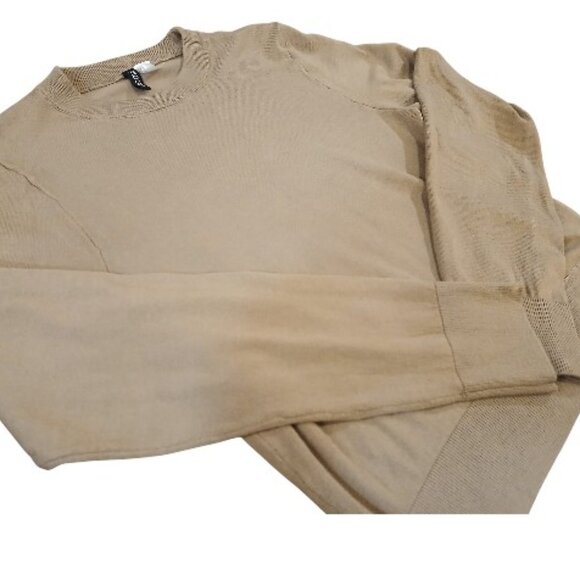 H & M (Divided) Camel Crew Neck Sweater S - EUC - Picture 5 of 7